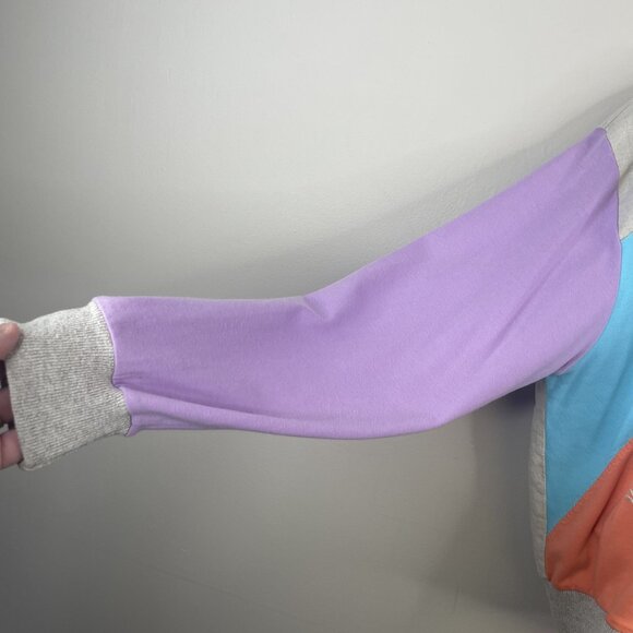 Vintage IB Diffusion Linen Bomber Jacket Large Zip 90s Cruise Vacation Hong Kong - Picture 7 of 12